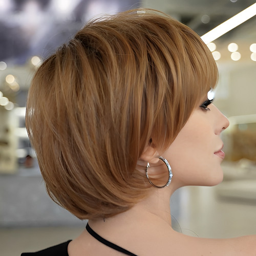 Pixie cut synthetic - synthetic, hair