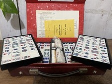 Mah-Jong Game Set in Faux