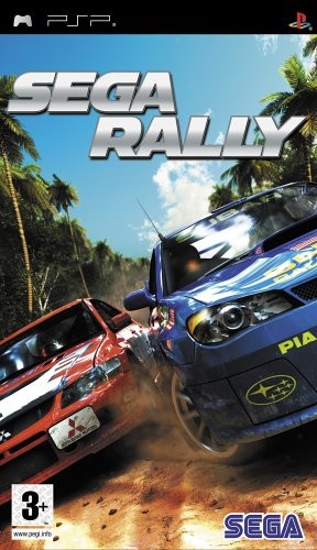 Sega rally - sega, (psp)