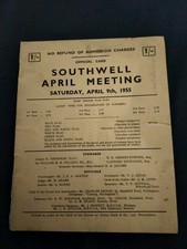 VINTAGE SOUTHWELL OFFICIAL