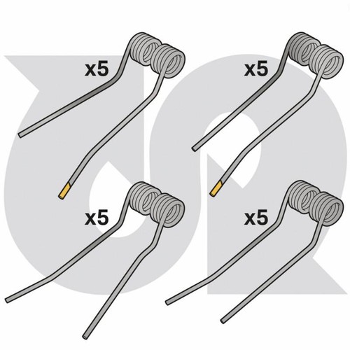 Haybob tines - tines, 20)