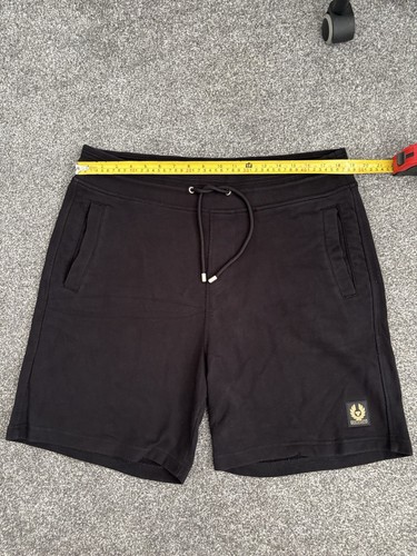 Belstaff sweatshorts black 2xl - belstaff,