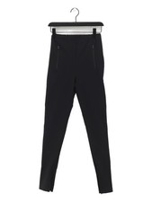 WARDROBE.NYC Women's Trousers M Black Viscose with Polyamide, Elastane Chino