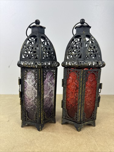 Moroccan style lantern - lantern, candle