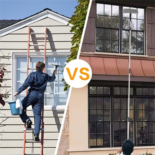 Telescopic window cleaner - telescopic,