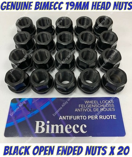 Alloy wheel nuts open 20 - open,