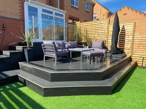Finch composite decking boards - finch,