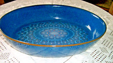 DENBY MIDNIGHT OVAL OVEN BAKE/ ROASTING / SERVING DISH