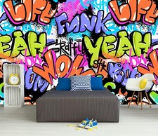 Colourful Graffiti Street