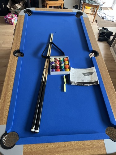 Riley folding pool table - folding,