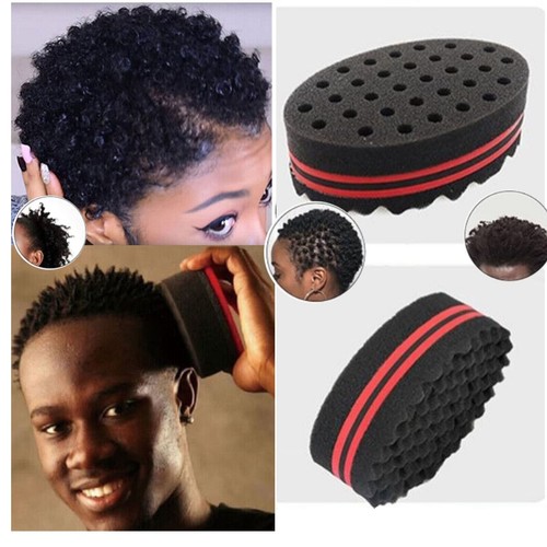Wave barber hair - brush, sponge