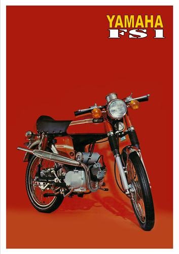 Yamaha poster fs1 fs1e - yamaha, fizzy