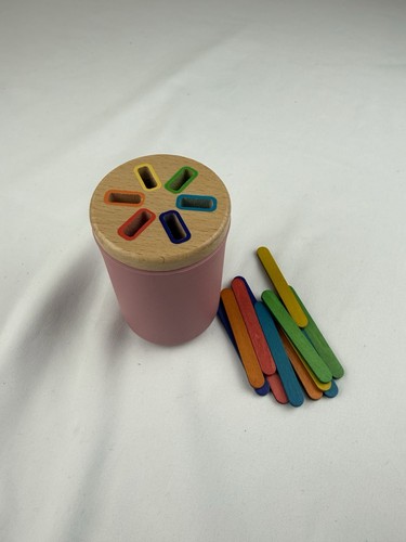 Silicone wooden montessori - &,