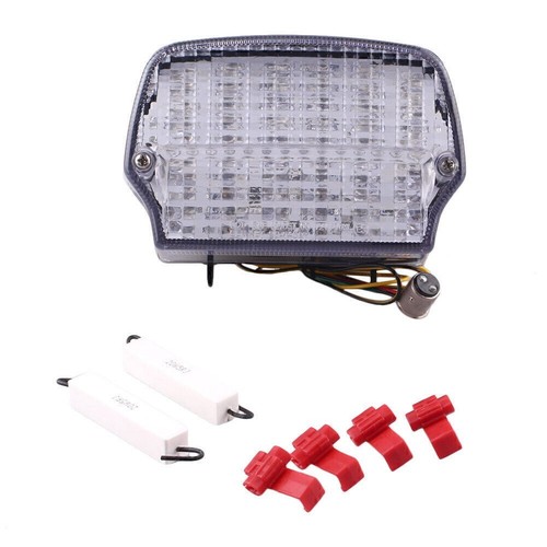 Clear led turn signals - clear, brake