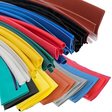 Heat Shrink Tube Tubing Sleeve Wrap for Electrical Cable Wire 2:1 Heatshrink