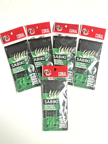 Packs sabiki hook size 8 - x, 6