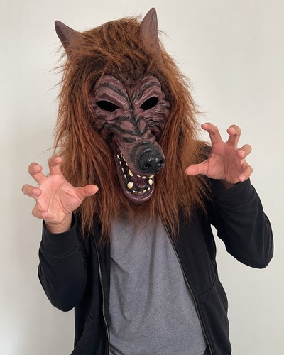 Scary werewolf wolf latex - scary,