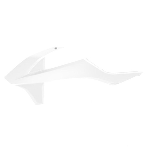 White radiator cover for ktm - white,