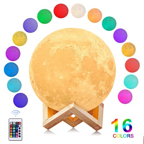 Moon lamp night - moon, with