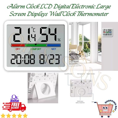 Alarm clock lcd digital - alarm,