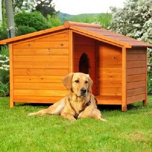 Large outdoor wooden - wooden, dog