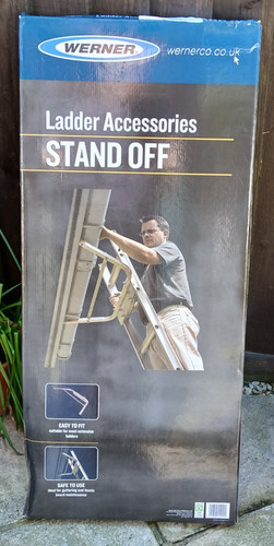 Werner aluminum ladder stand - aluminum,