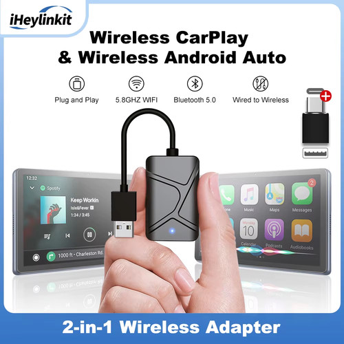 Wireless carplay android auto - wireless,
