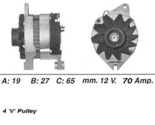WAI Alternator for Peugeot 405