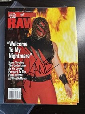 WWF Magazine Signed Kane
