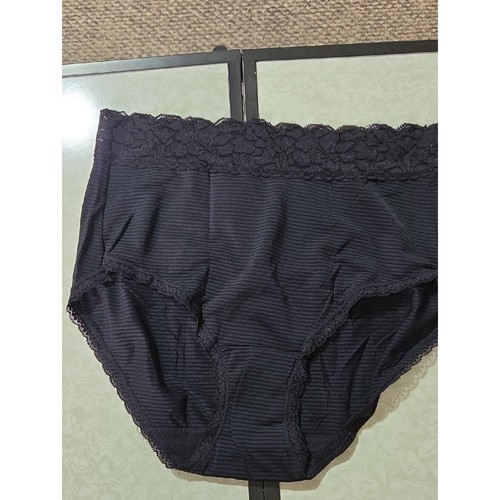 Vanity fair black - fair, ribbed