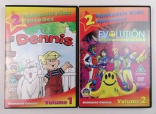 2 Fantastic Kids Episodes Dennis & Evolution The Animated Series DVD