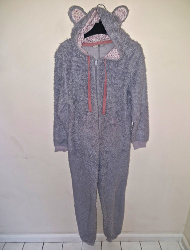 Girls grey fleece hooded - tu,