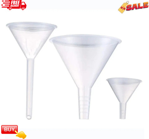 Clear plastic funnel kitchen - clear,