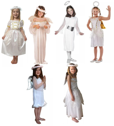 Girls angel christmas - christmas, nativity