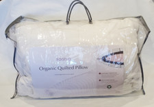 2 SAATVA Queen Pillows QUILTED