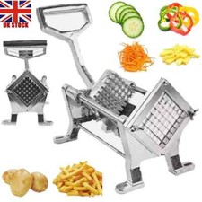 Commercial Potato Chipper, Vegetable and Fruit Slicer Machine ,with 3 Blades UK