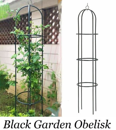 Metal garden obelisk - 1.9m,