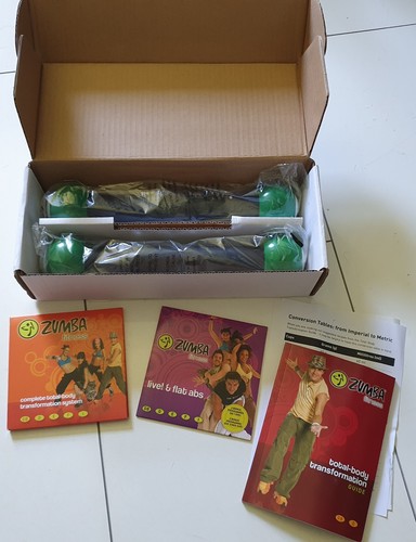Zumba fitness kit toning - zumba,
