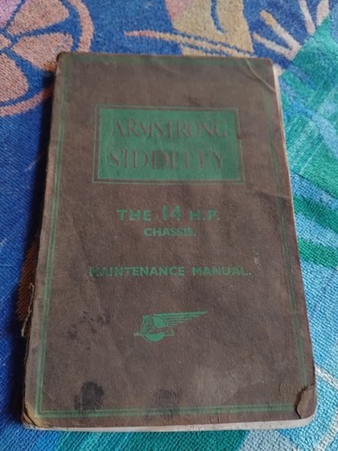 Armstrong siddeley fourteen - siddeley,