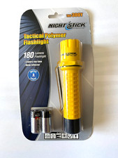 Nightstick Police Tactical Polymer Flashlight 180 Lumens TAC 300Y YELLOW
