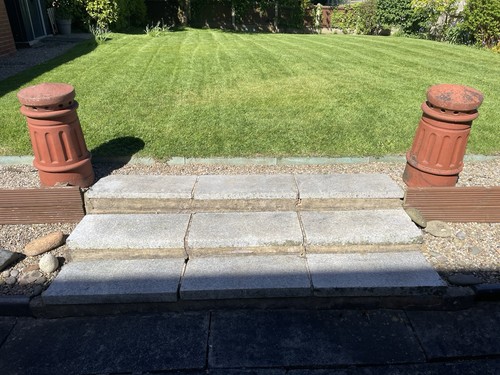 Ribbed chimney pots - ribbed,