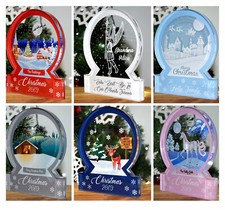Personalised Snow Globe Themed