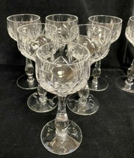 Set  7 x STUART CRYSTAL