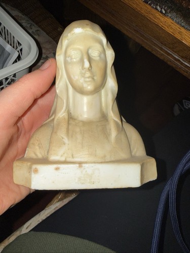 French antique moulded madonna - antique,
