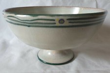 RARE LARGE EARLY POOLE PEDESTAL BOWL, CIRCA EARLY 1920’S