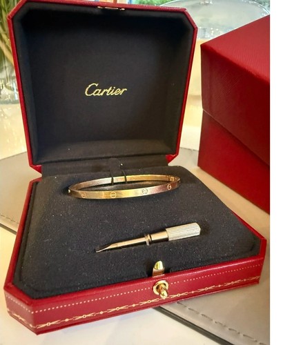 Cartier love bracelet pink - love,