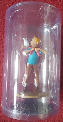Hergé tintin with milou - milou, 12cm