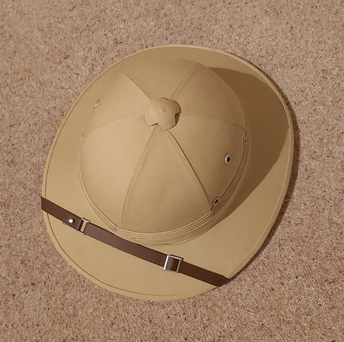Deluxe safari pith helmet - pith,