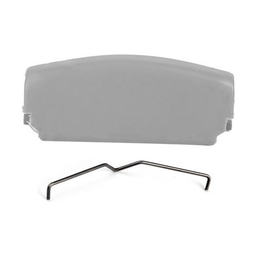Gray console center armrest - gray,