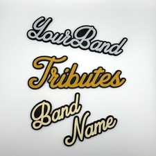 Make Your Own Marshall Custom Band Name Amp Badge Emblem 4 Amps Speakers 2 Sizes